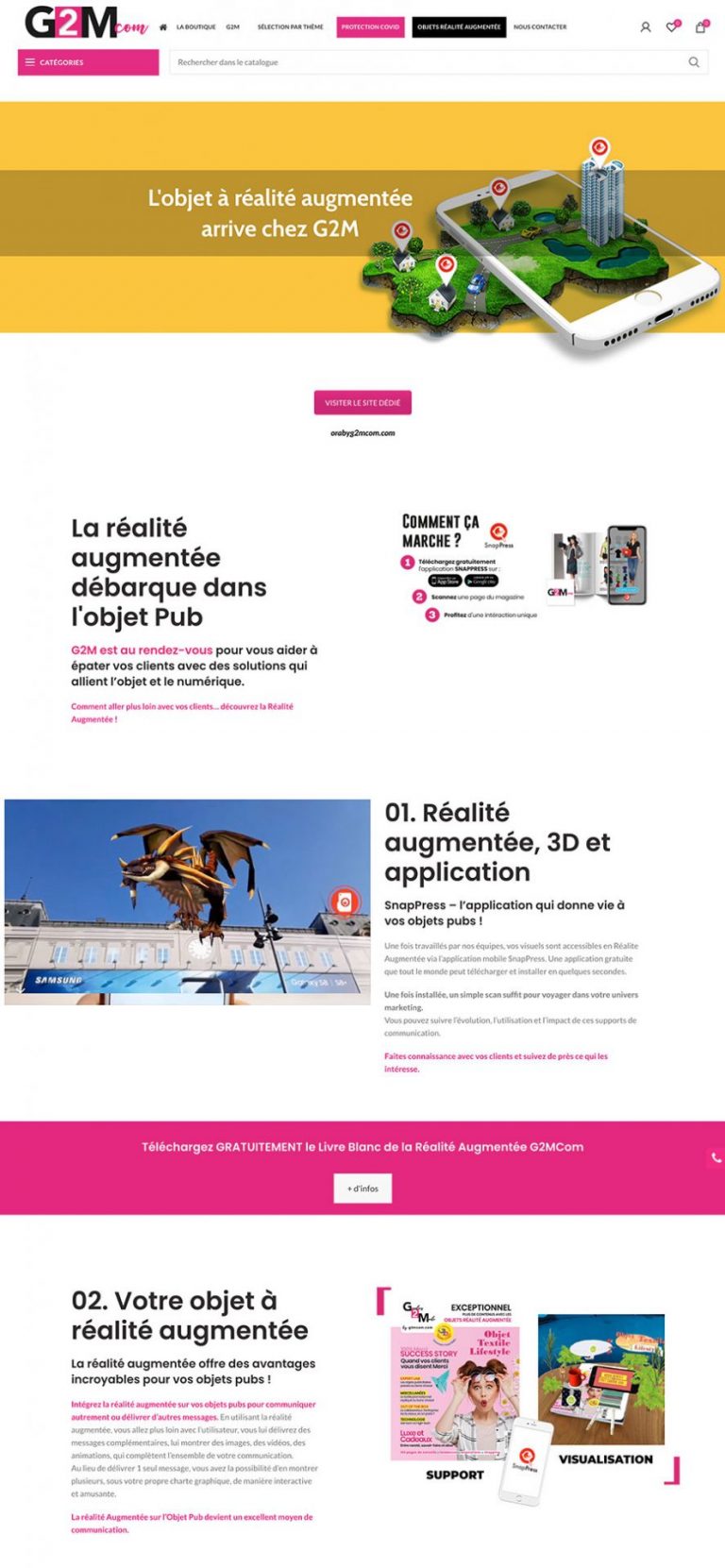 création de site Wordpress et Woocommerce, agence marketing à Valence