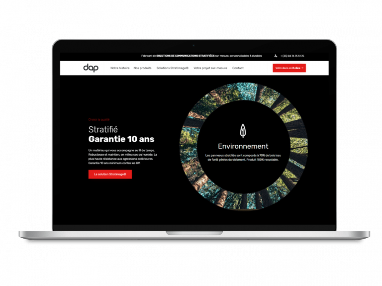 DAP-page3 Agence web Marque Digitale spécialisée dans la création de site internet sur Wordpress et maintenance, accompagnement marketing sur mesure