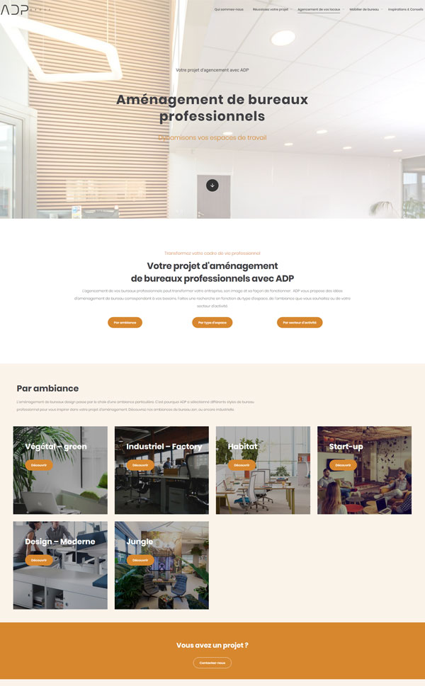 ADP-page-web-1 Agence web Marque Digitale spécialisée dans la création de site internet sur Wordpress et maintenance, accompagnement marketing sur mesure