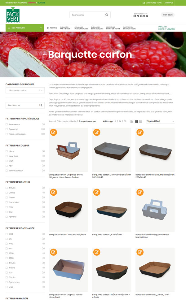 PACKVERT-page-web-1 Agence web Marque Digitale spécialisée dans la création de site internet sur Wordpress et maintenance, accompagnement marketing sur mesure
