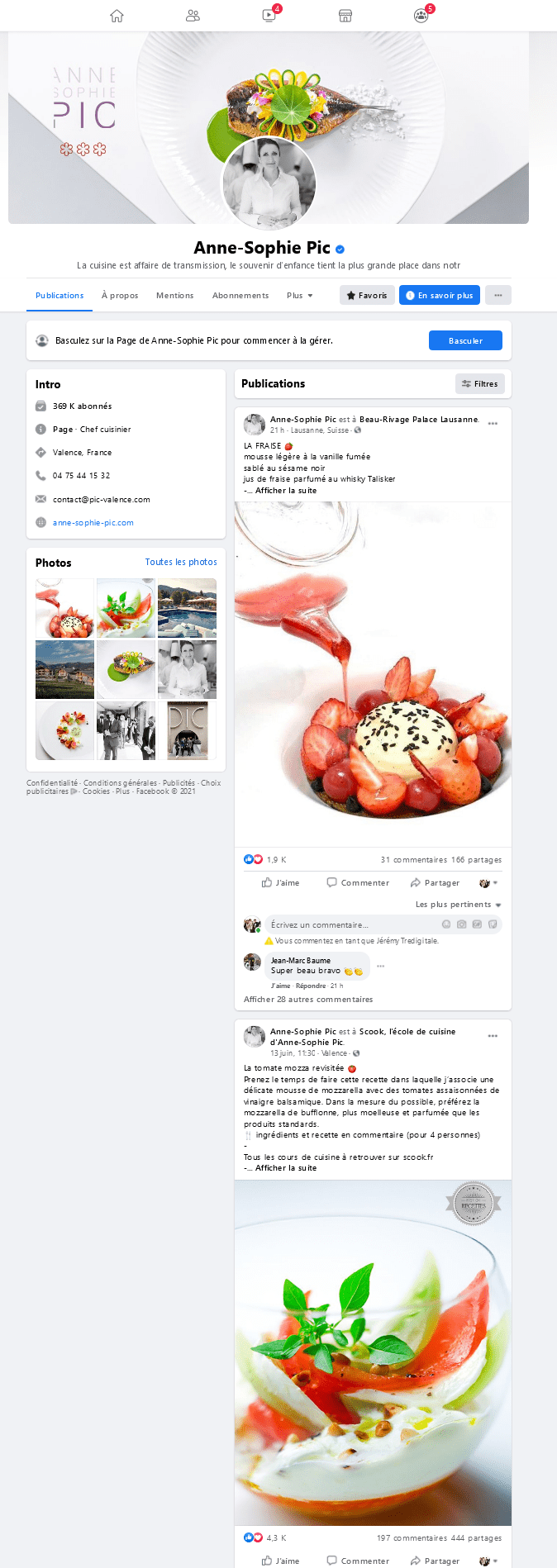 gestion des réseaux sociaux Agence web marketing création de site internet accompagnement sur mesure