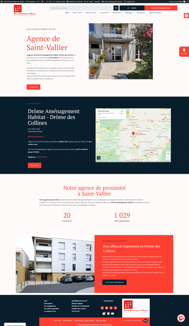 site web catalogue drôme Agence web marketing création de site internet graphisme accompagnement sur mesure