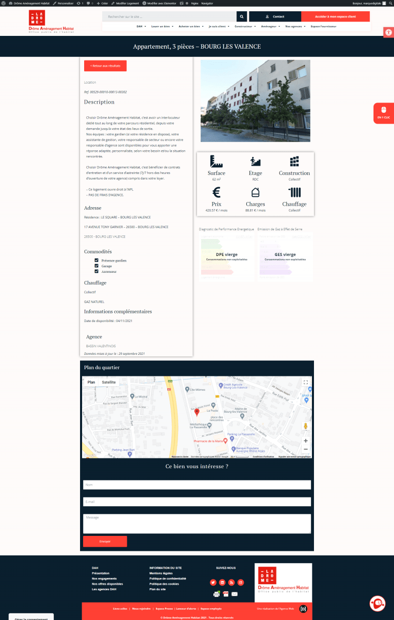 site web vitrine drôme Agence web marketing création de site internet graphisme accompagnement sur mesure