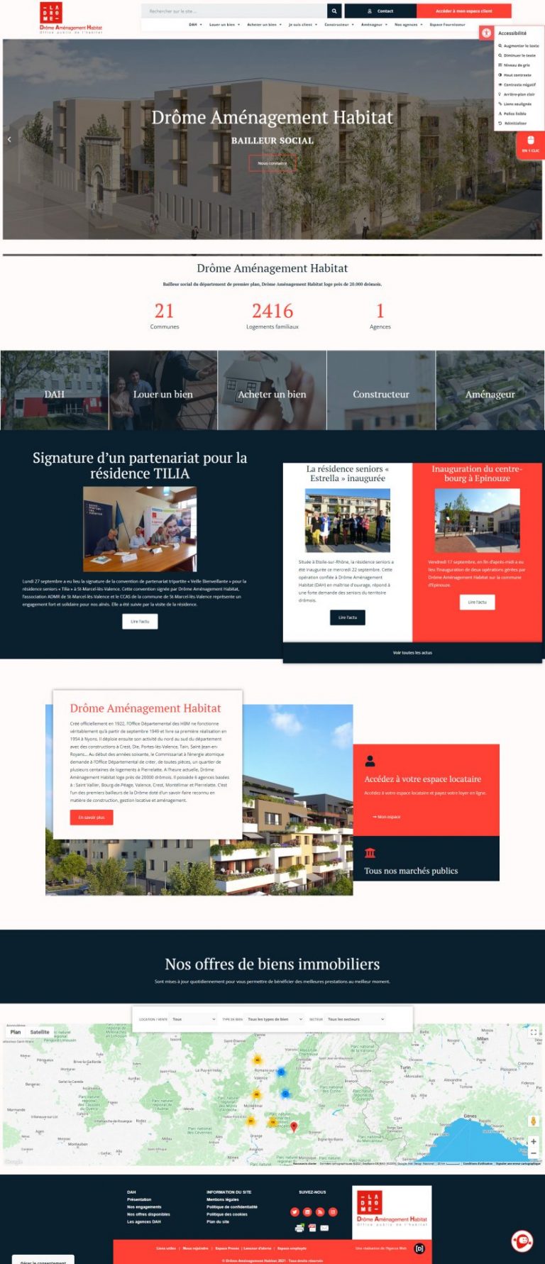 site internet Valence drôme Agence web marketing création de site internet graphisme accompagnement sur mesure