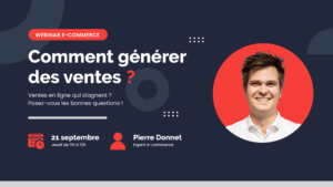 Webinar ecommerce - agence web Valence Web marketing