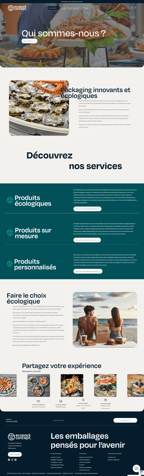 Agence création de site Valence e-commerce