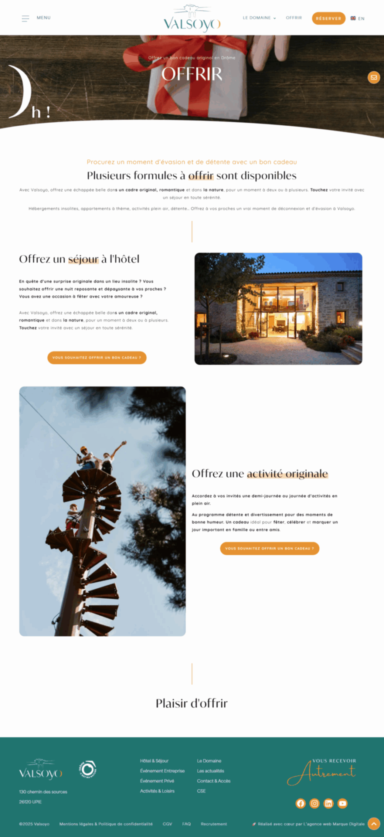 Marque Digitale, spécialiste de la refonte de sites internet dans la Drôme.