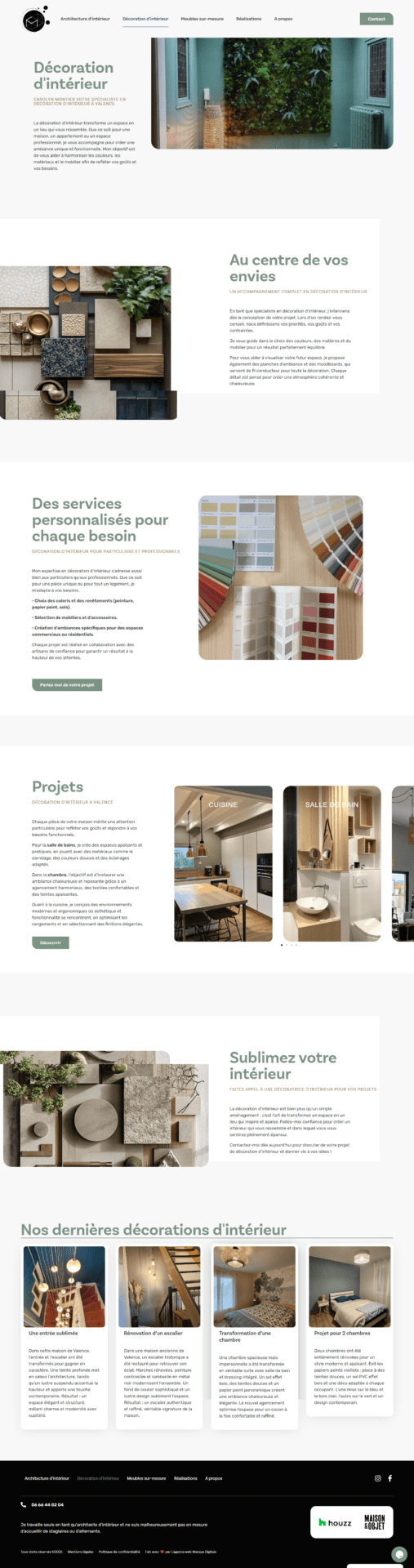 Agence Wordpress Site vitrine Valence