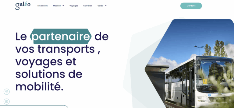 refonte site web galéo par marque digitale drôme