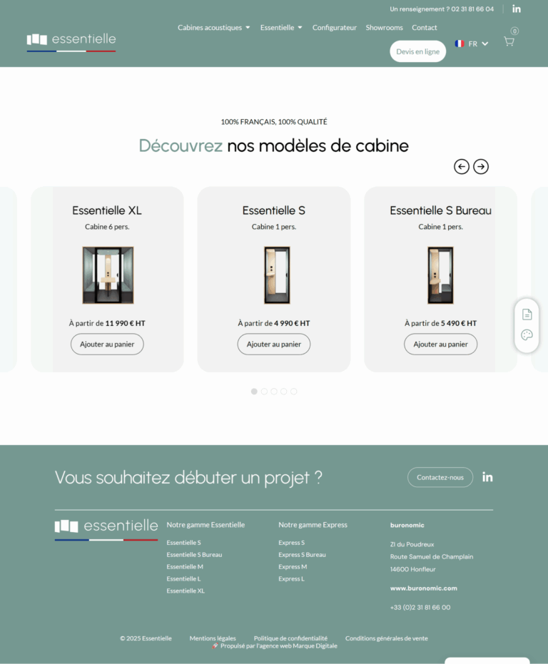création site internet essentielle par marque digitale