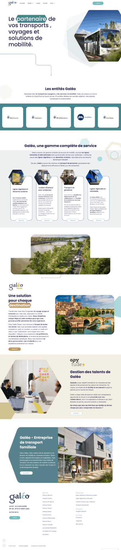 refonte site web vitrine par marque digitale