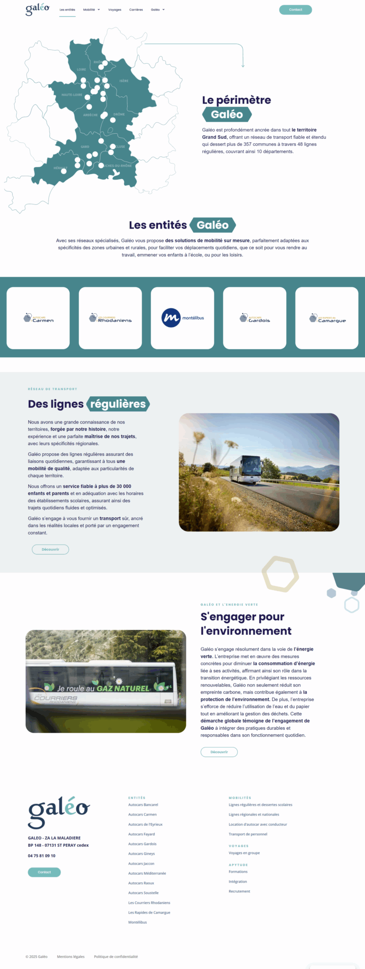 refonte site web vitrine par marque digitale
