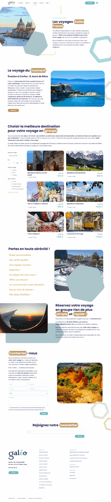 refonte site web vitrine par marque digitale